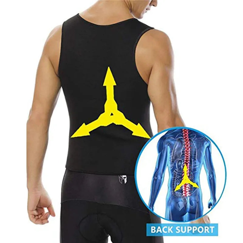 Men's Slimming Sauna Vest