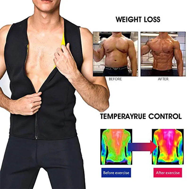 Men's Slimming Sauna Vest