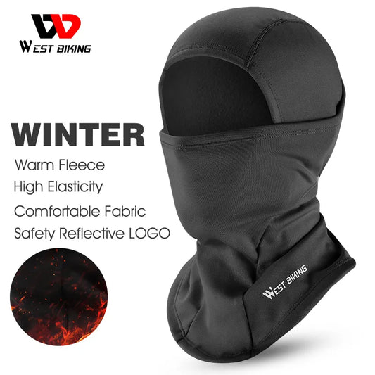 WarmthMax™ Winter Cycling Cap & Scarf Combo: Unisex Windproof Headgear for Outdoor Activities