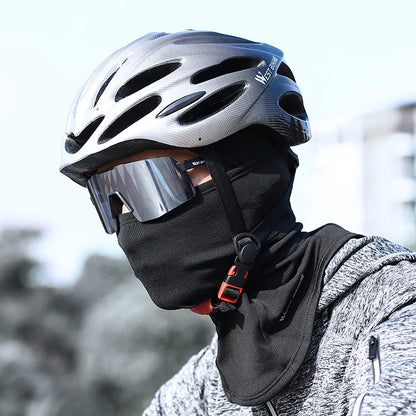 WarmthMax™ Winter Cycling Cap & Scarf Combo: Unisex Windproof Headgear for Outdoor Activities