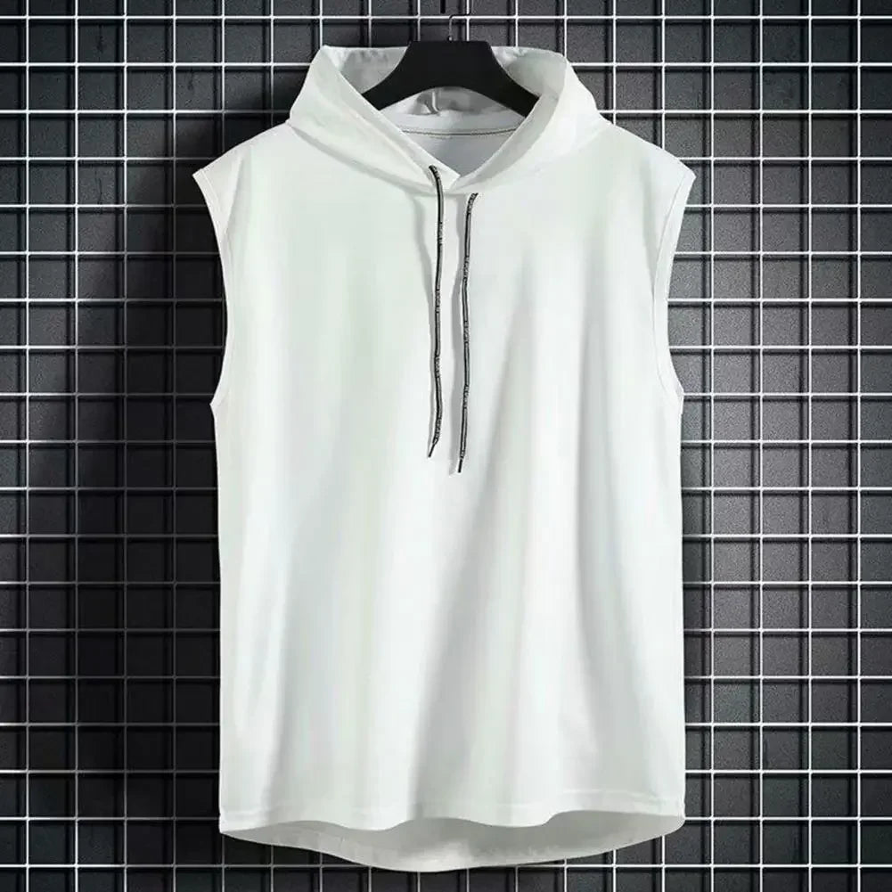 Muscle Hoodie Vest Sleeveless