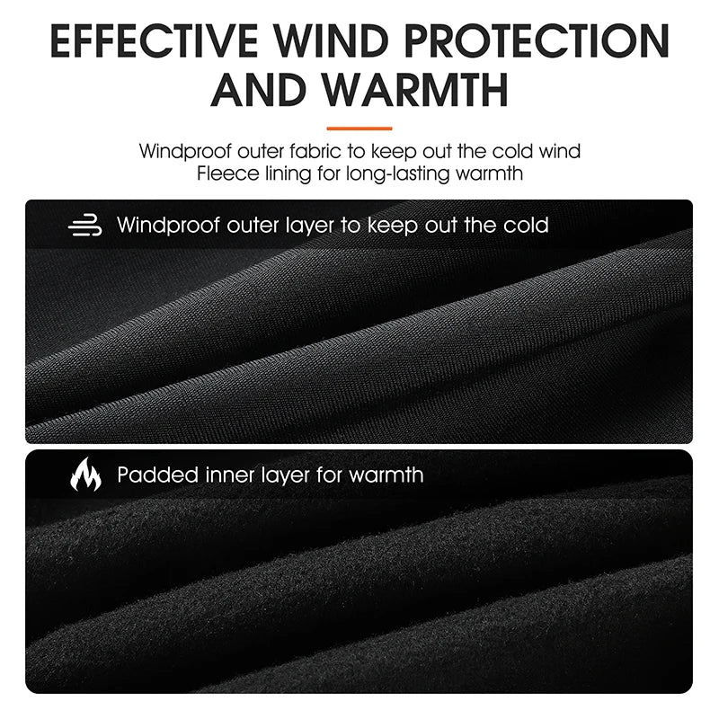 WarmthMax™ Winter Cycling Cap & Scarf Combo: Unisex Windproof Headgear for Outdoor Activities